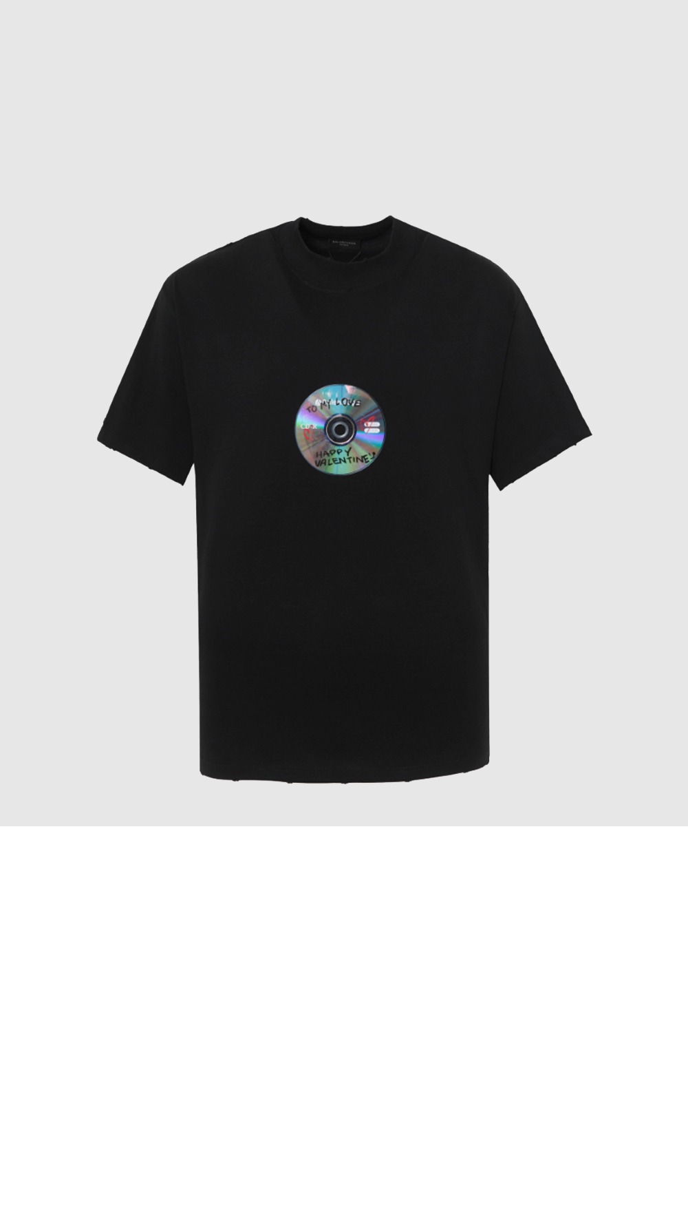 플라워 코튼 톱 > T-shirt - 티 셔츠