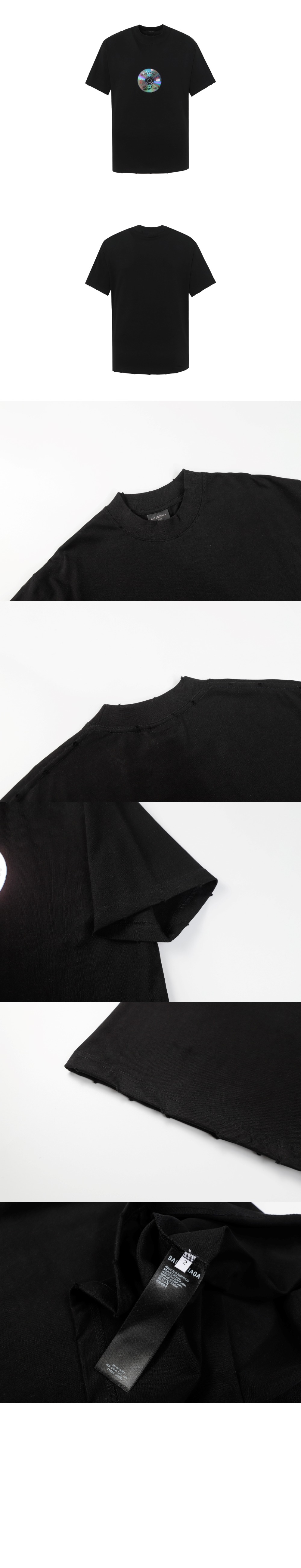 플라워 코튼 톱 > T-shirt - 티 셔츠