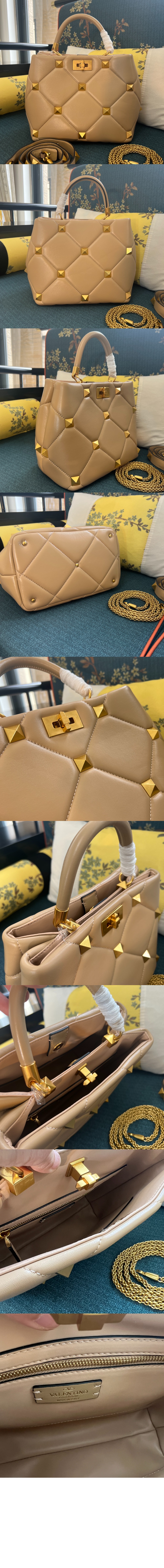 로만스터드 버킷백 미듐 > Roman Stud - 로만 스터드