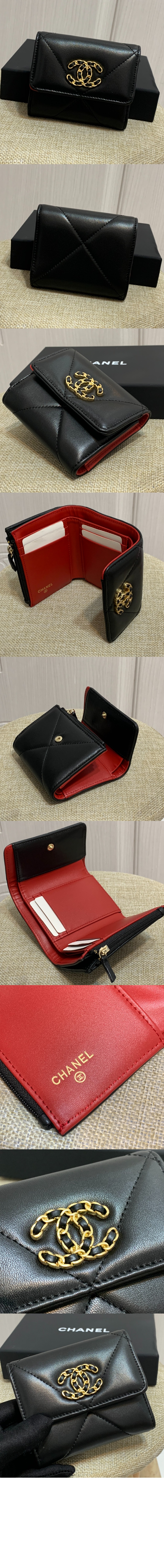 19 스몰 플랩 반지갑 AP1064 > CHANEL 19 - 샤넬 19