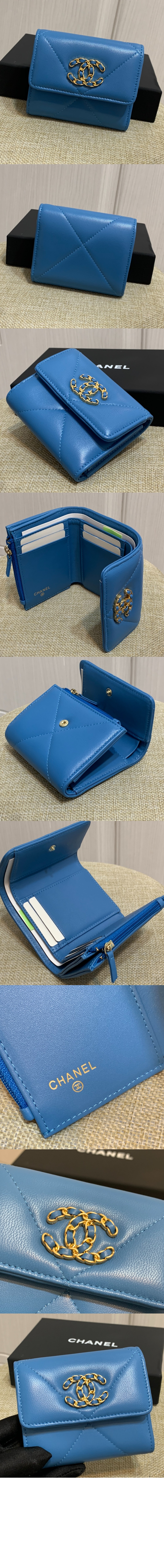 19 스몰 플랩 반지갑 AP1064 > CHANEL 19 - 샤넬 19