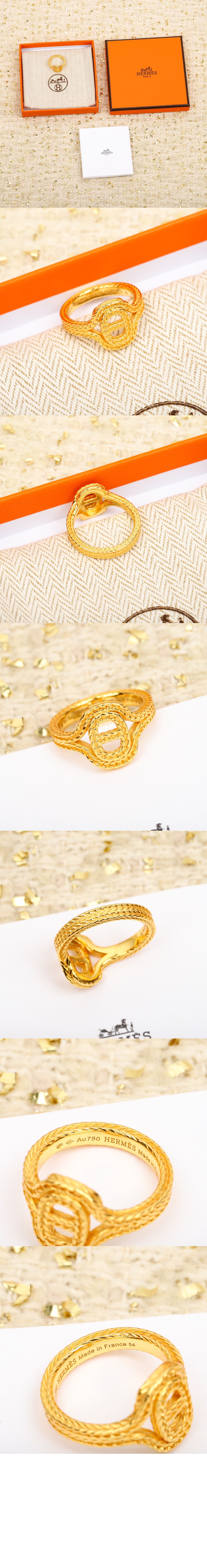 샹달 다나에 반지 > 에르메스