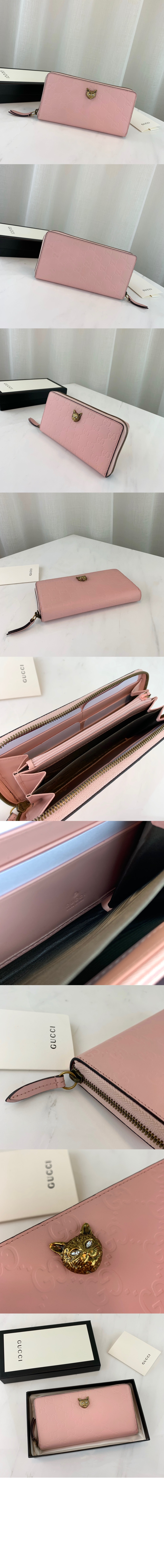 고양이 지퍼월렛 548058 > GG Zipper Walle - GG 지퍼월렛