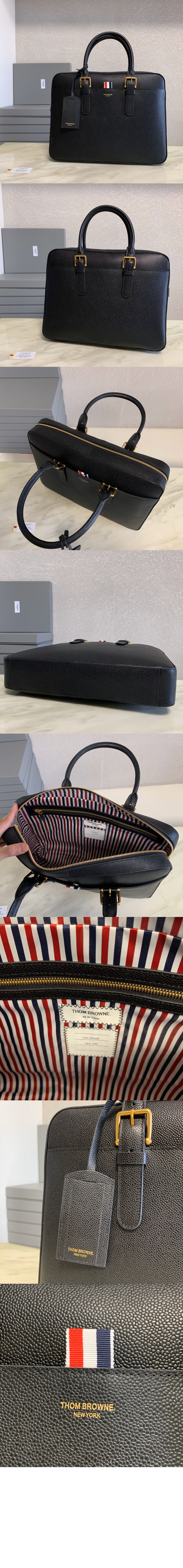 자갈무늬 서류가방 MAG045 > 톰브라운