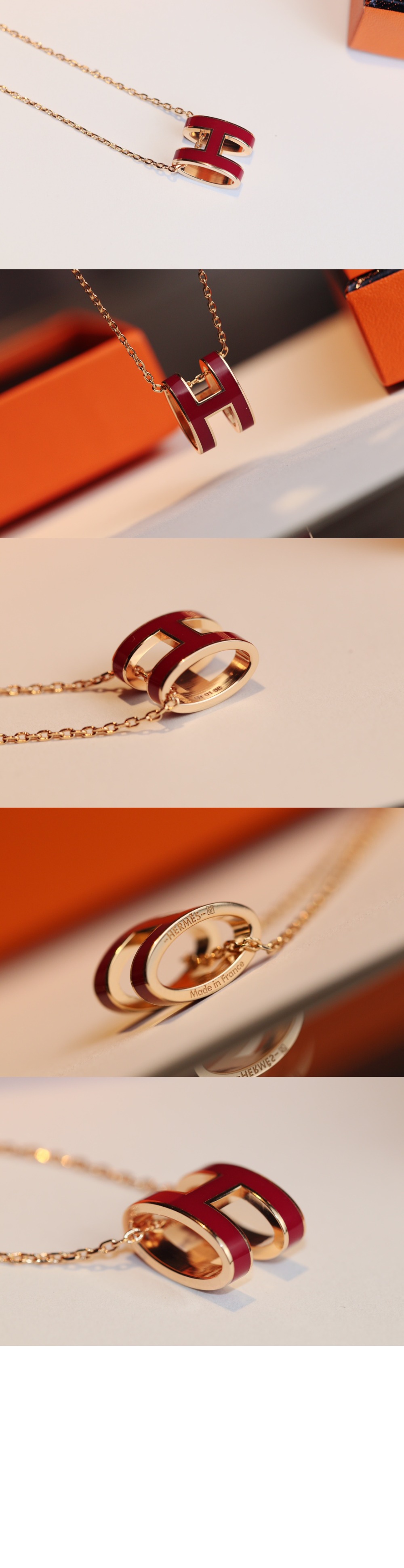 미니 팝아슈 목걸이 > 에르메스