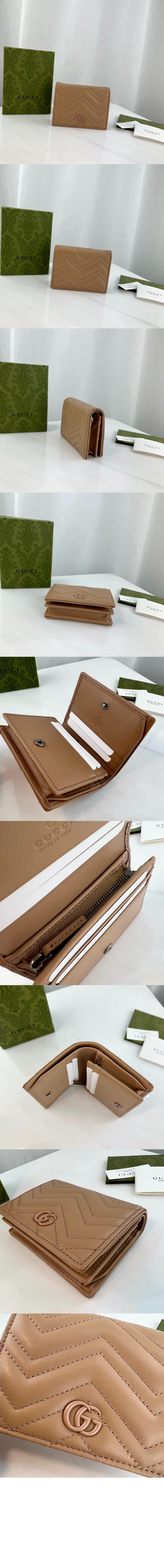 GG 마몽 마틀라세 카드지갑 466492 > GG Marmont - GG 마몽