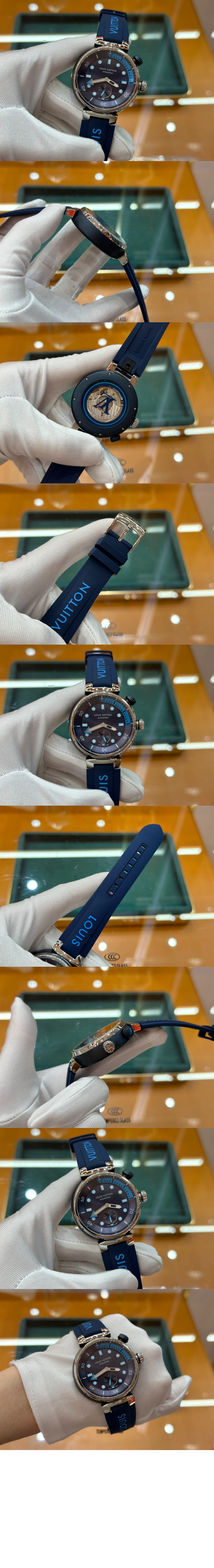 땅부르 스트리트 다이버 오토매틱 44 QA121A > Tambour - 땅부르