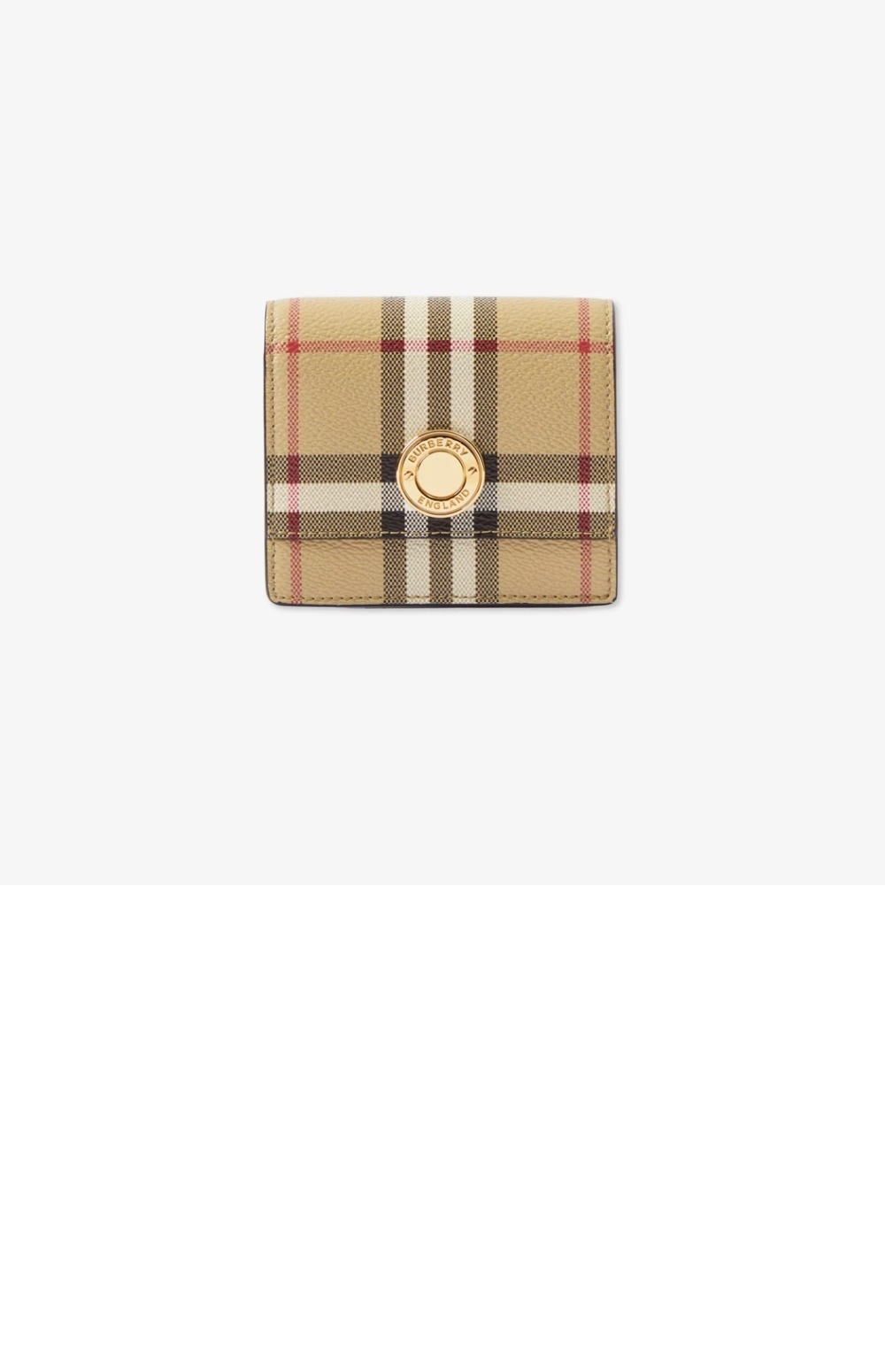 스몰 체크 반지갑 80704171 > Vintage Check Wallet - 빈티지 체크 지갑