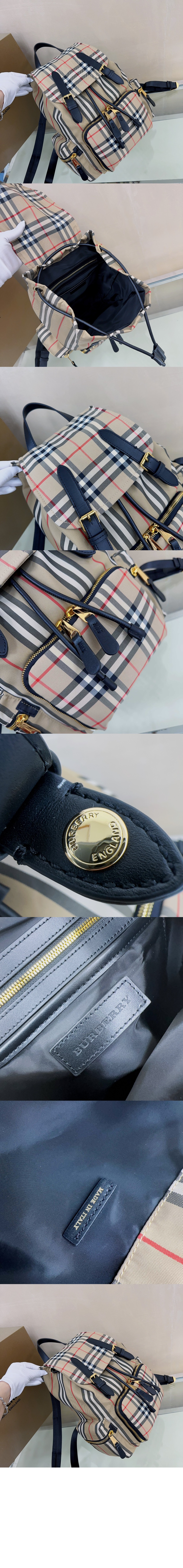 빈티지 체크 럭색 백팩 80327091 > Backpack - 백팩