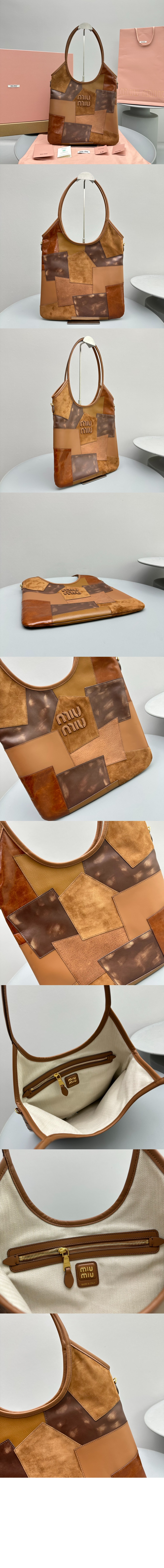 토트 겨드랑이 가방 5BG231 > Ivy - 아이비