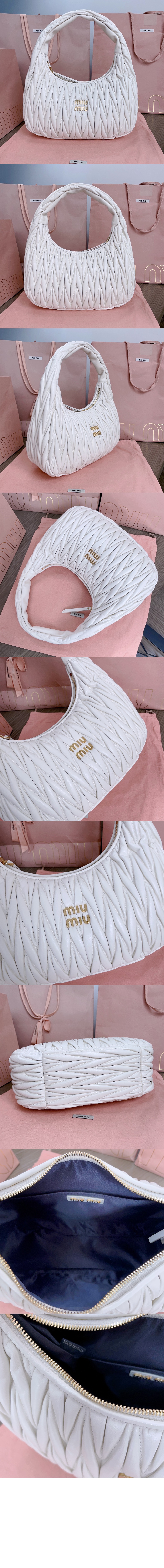 완더 마테라쎄 나파 가죽 호보 백 5BC108 > Wander - 원더