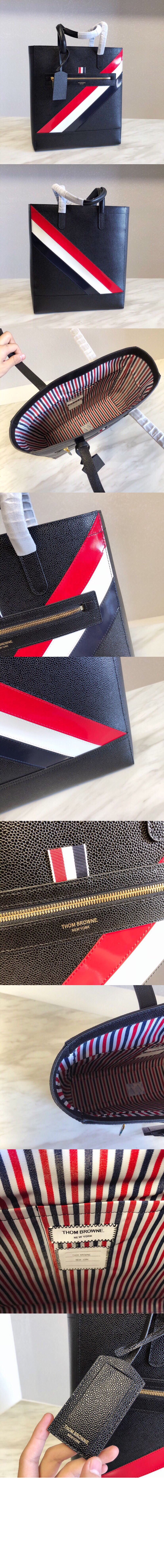 페블 토트백 MAG066 > 톰브라운