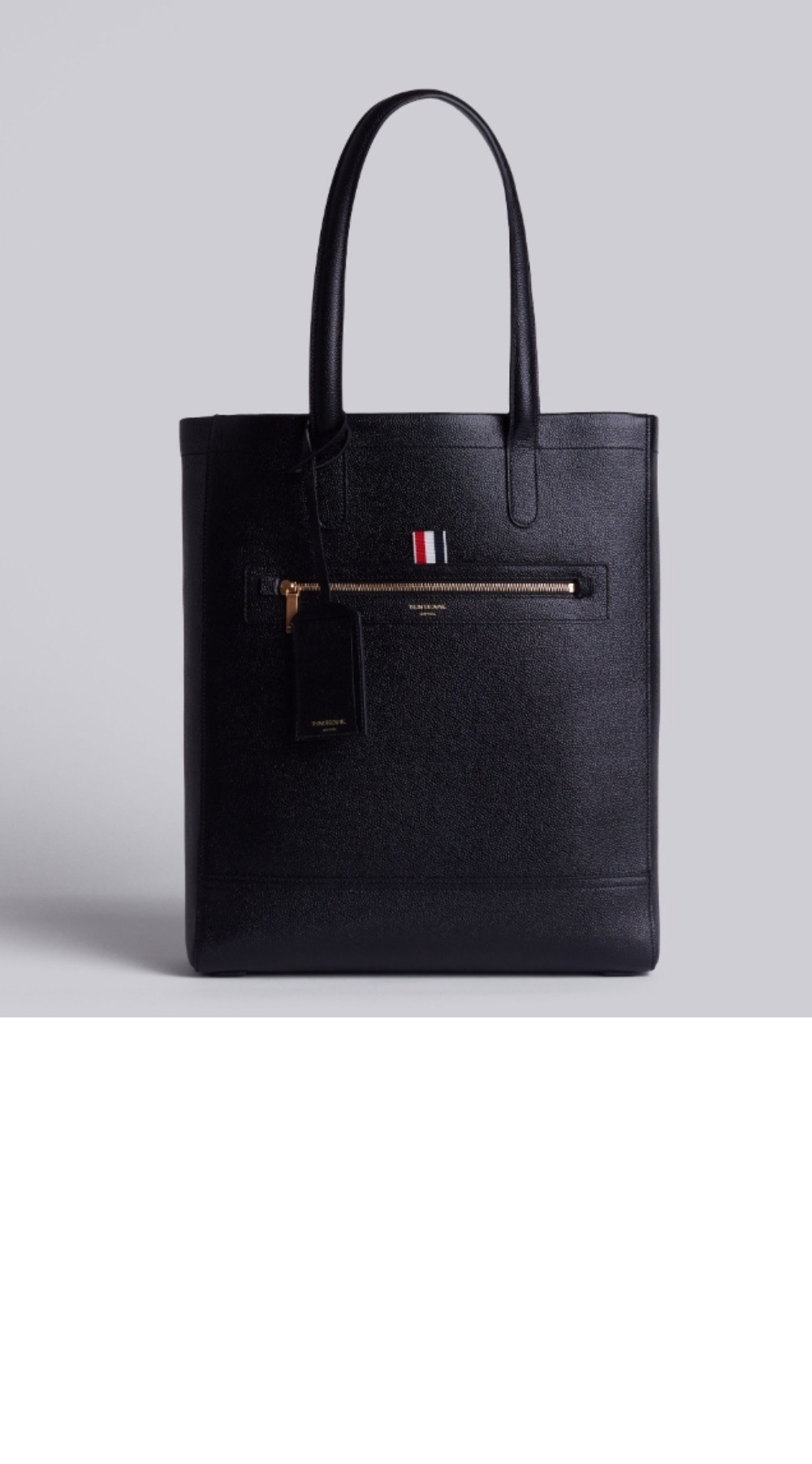 지퍼 포켓 토트백 MAG059 > 톰브라운