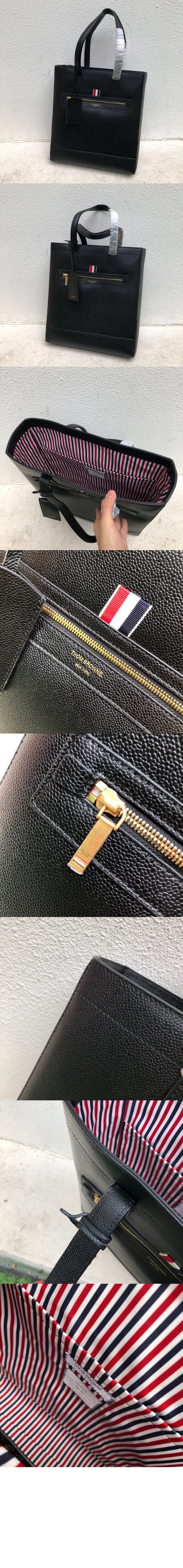 지퍼 포켓 토트백 MAG059 > 톰브라운