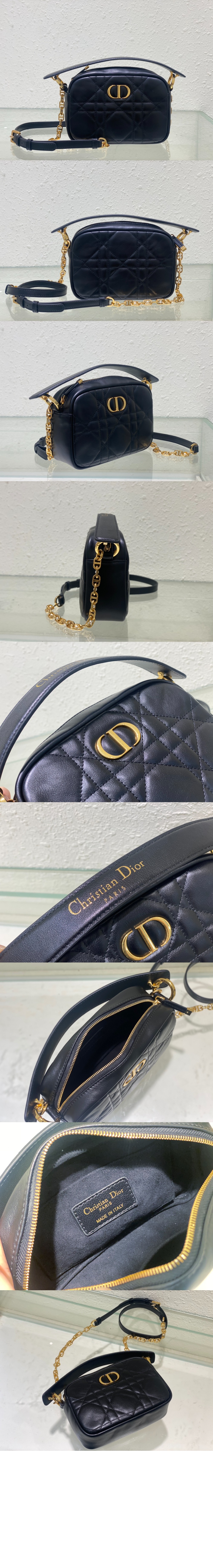 Dior Caro 탑 핸들 스몰 카메라 백 M3352 > Caro - 카로