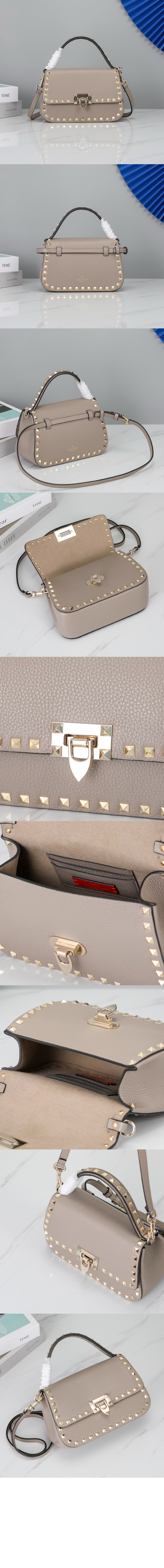 락스터드 탑 핸들 백 > Rockstud - 락스터드