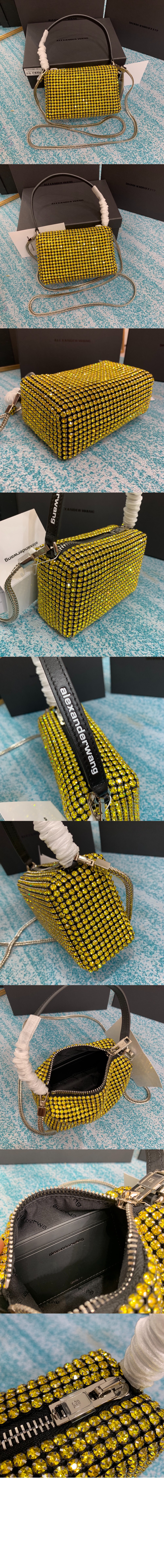 에어리스 라인스톤 메시 파우치 2019P0 > Rockie - 로키