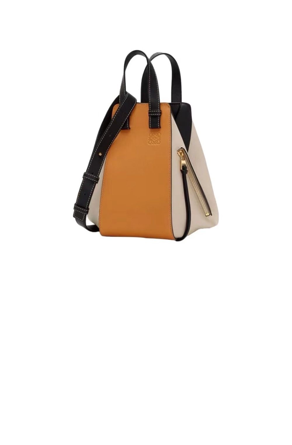 클래식 카프스킨 소재의 해먹 컴팩트 백 > Hammock - 해먹