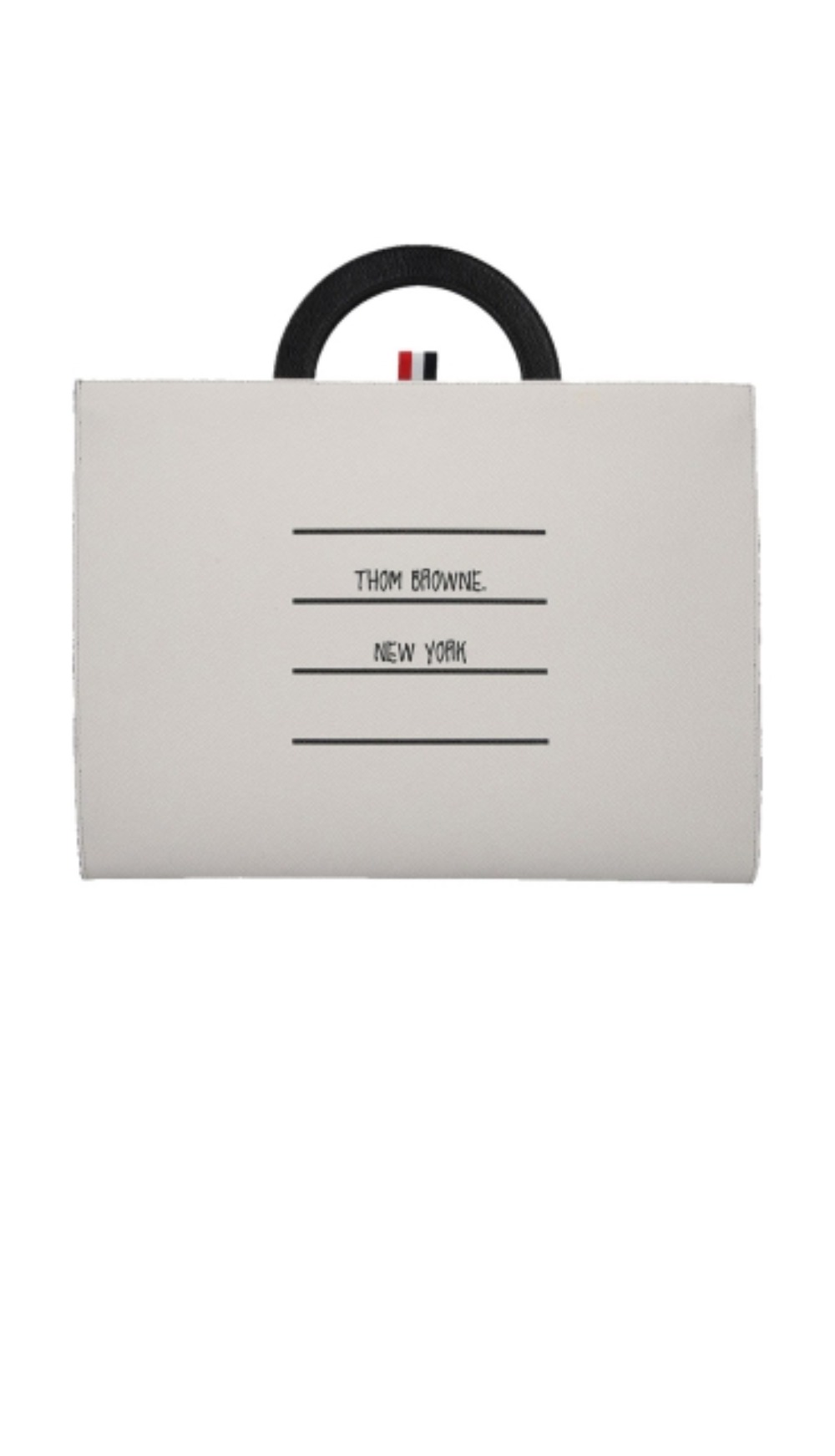 페이퍼 라벨 토트백 MAG113 > 톰브라운