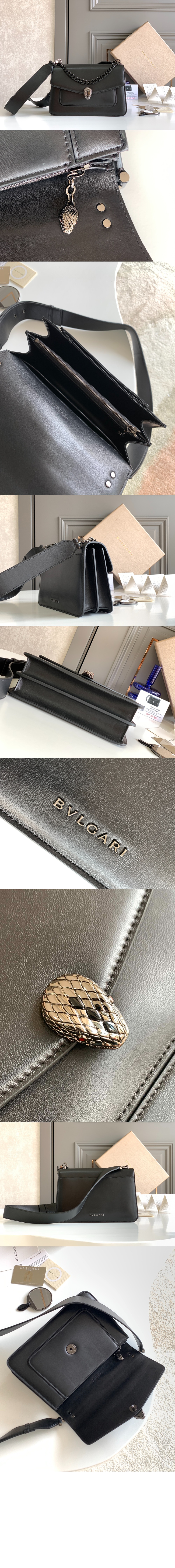 세르펜티 카보숑 크로스 백 290872 > Serpenti Cabochon - 세르펜티 카보숑