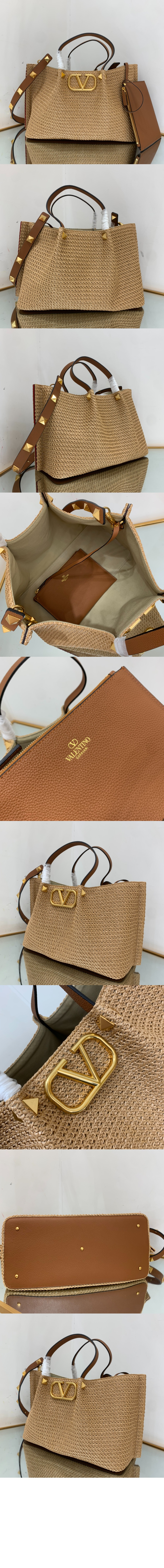 로만스터드 토트백 미듐 > Roman Stud - 로만 스터드