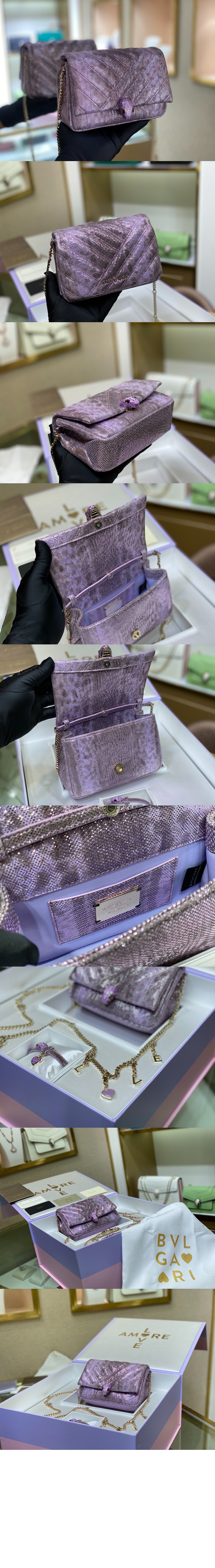 세르펜티 카보숑 숄더백 290472 > Serpenti Cabochon - 세르펜티 카보숑