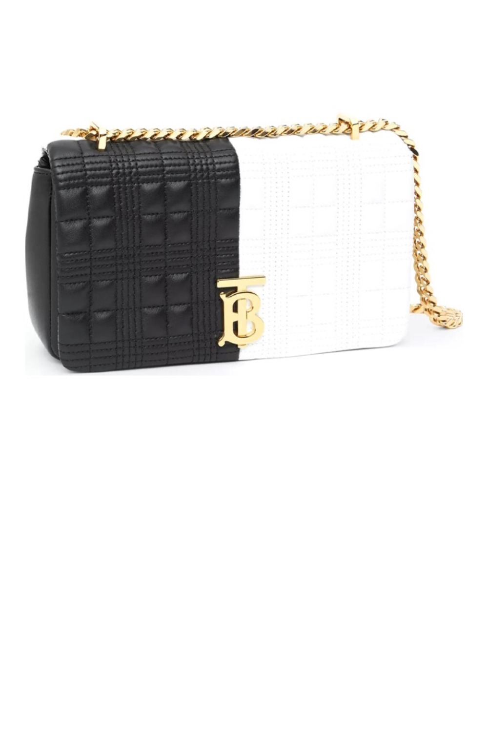 스몰 퀼트 체크 투톤 램스킨 롤라 백 > Lola Bag - 롤라 백