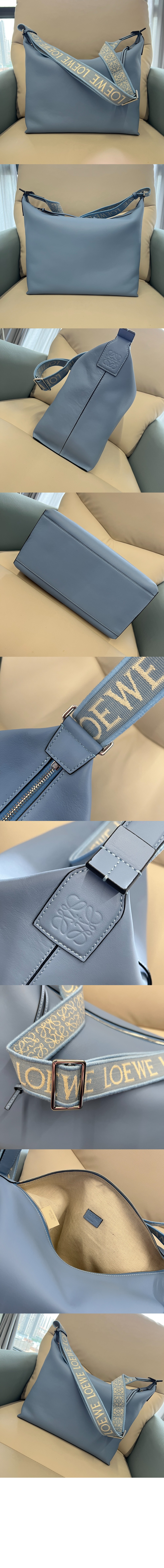 큐비 크로스 백 - 유연한 스무스 카프스킨 & 자카드 > Cubi - 큐비