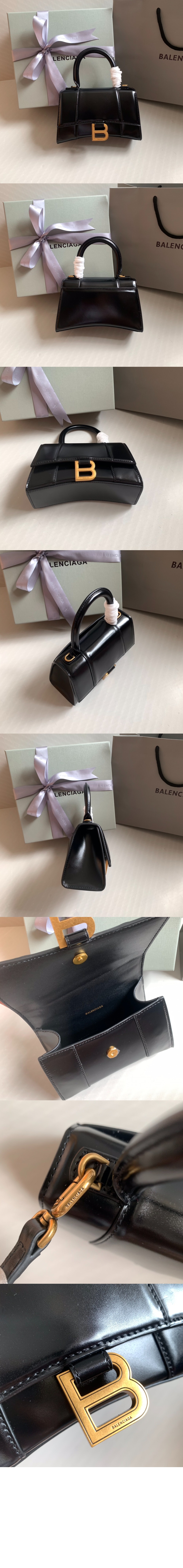 아워글래스 XS 박스 핸드백 592833 > Hourglass - 아워글래스