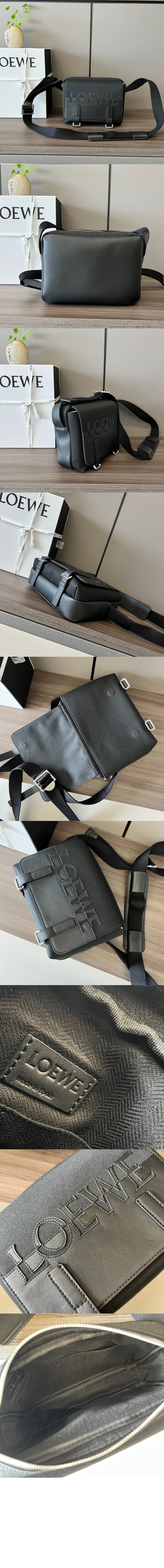 리터리 메신저 백 - 소프트 그레인 카프스킨 & 캔버스 > Etc - 기타제품