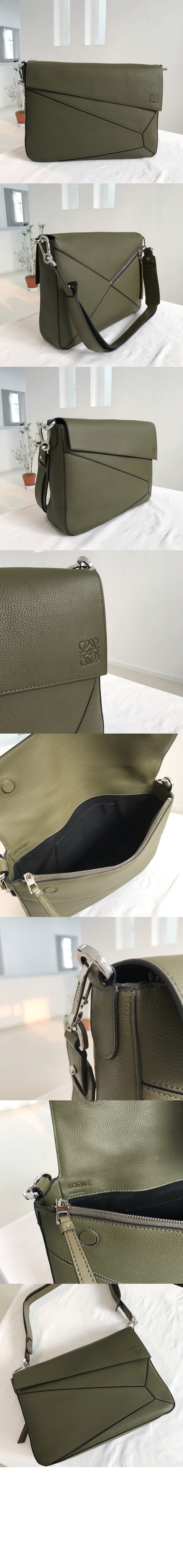 퍼즐 밀리터리 메신저 백 - 소프트 그레인 카프스킨 > Puzzle - 퍼즐