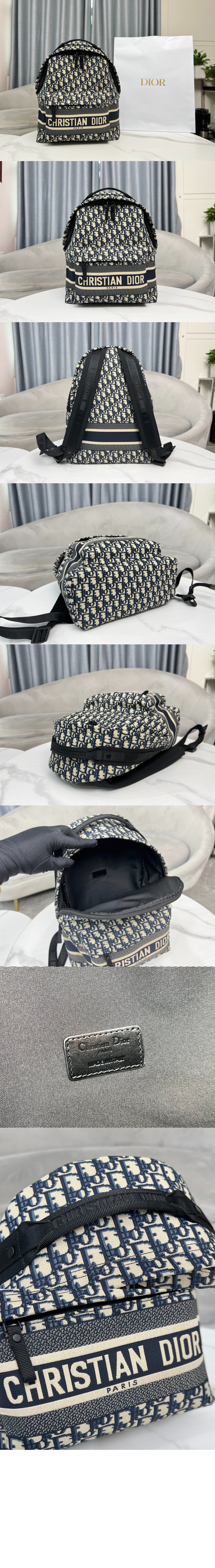 DiorTravel 백팩 M6104 > Hit The Road - 플랩 스트랩백