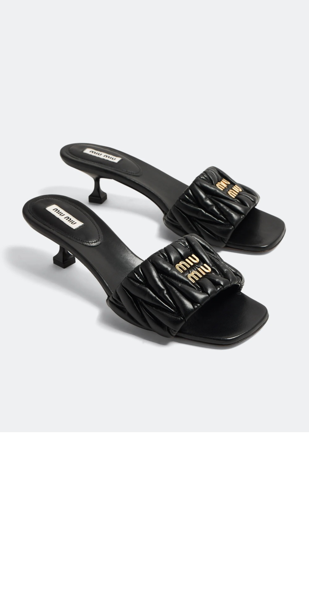 마테라쎄 나파 가죽 슬라이드 5XX59 > Pumps - 펌프스