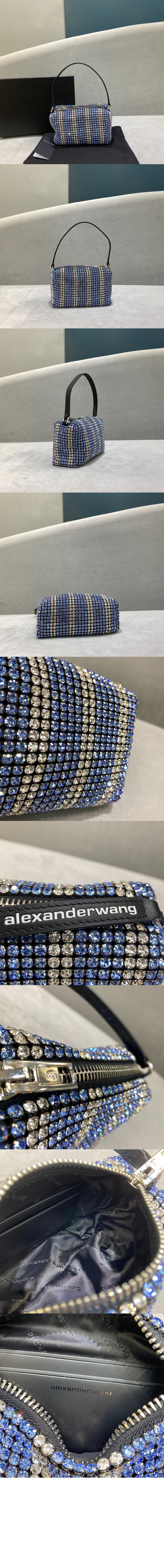 에어리스 라인스톤 메시 파우치 20C120 > Rockie - 로키