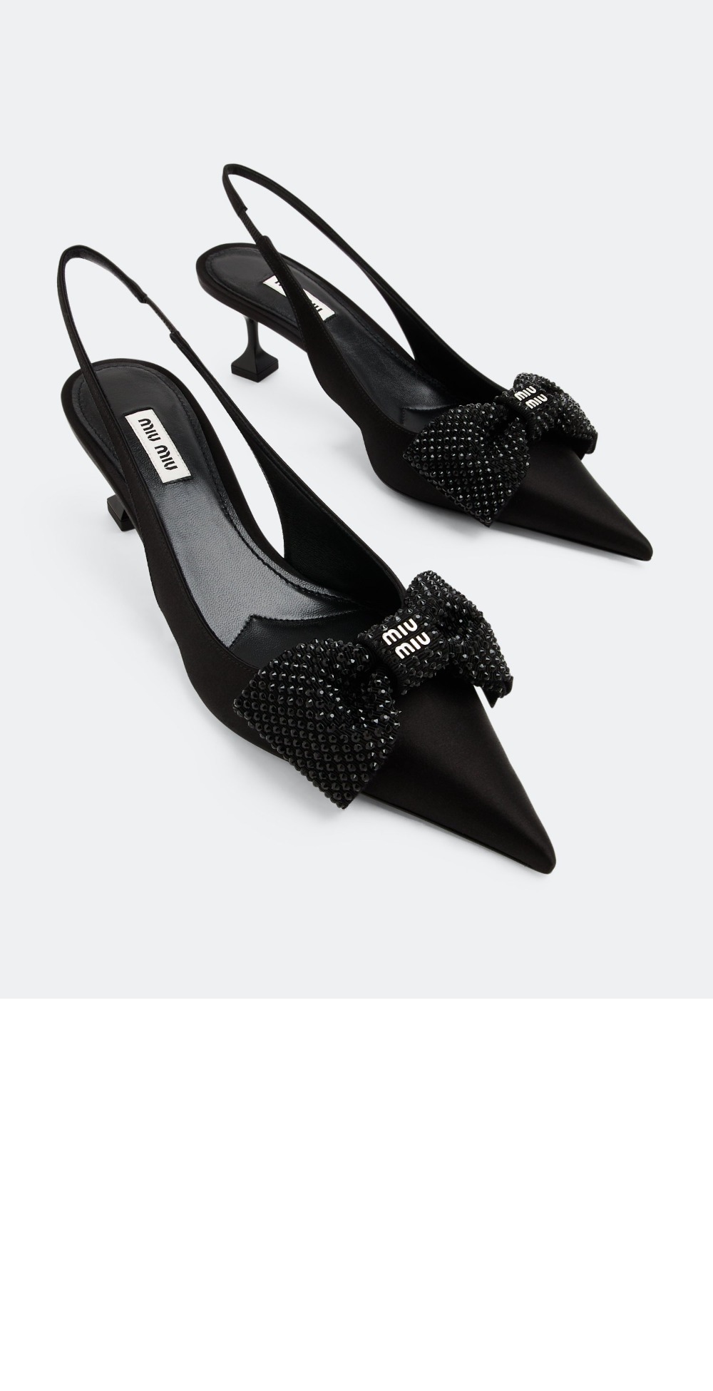 새틴 슬링백 펌프스  5I811D > Pumps - 펌프스