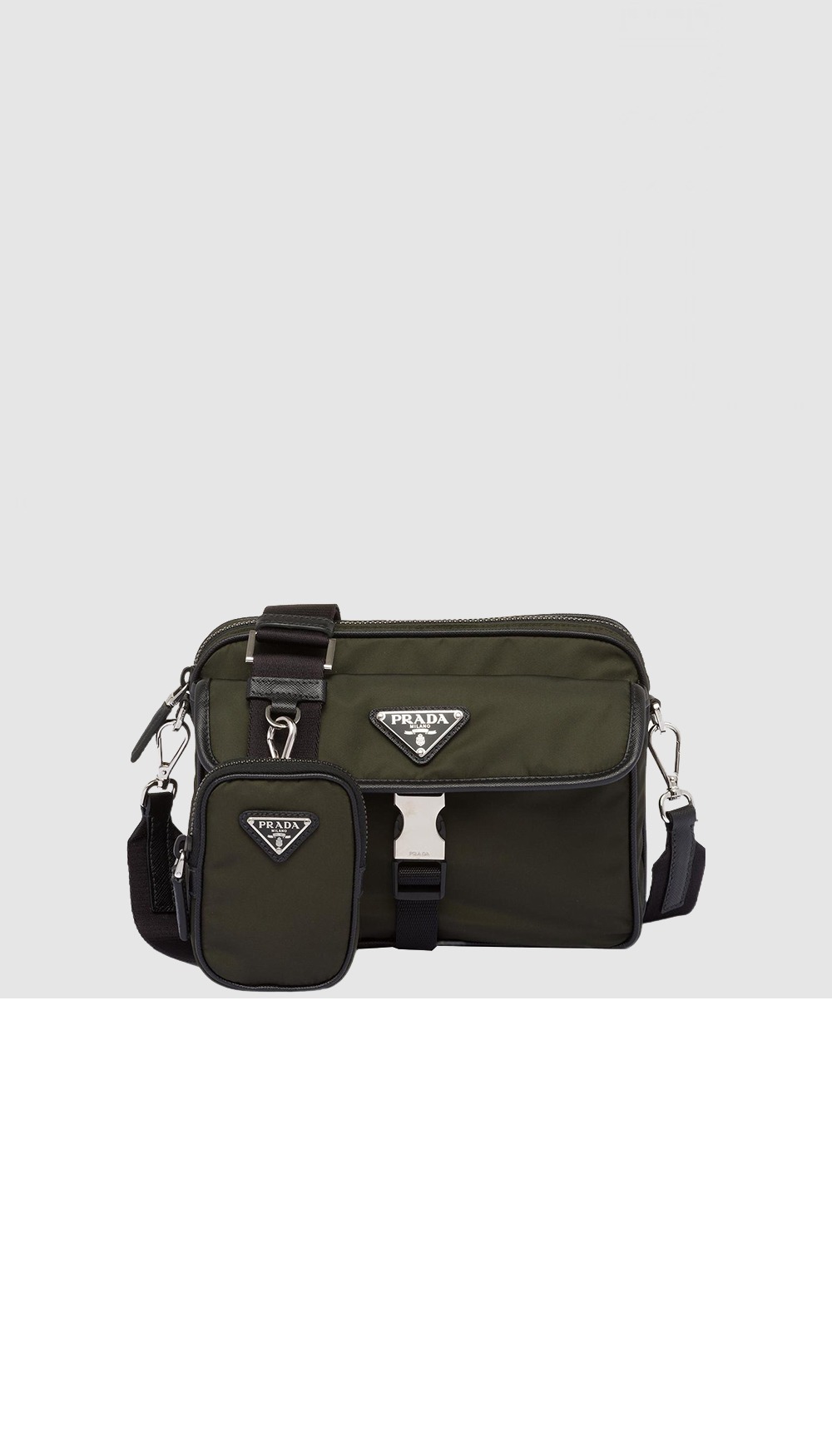 리나일론 사피아노 숄더백 2VH133 > Re-Nylon - 레나일론