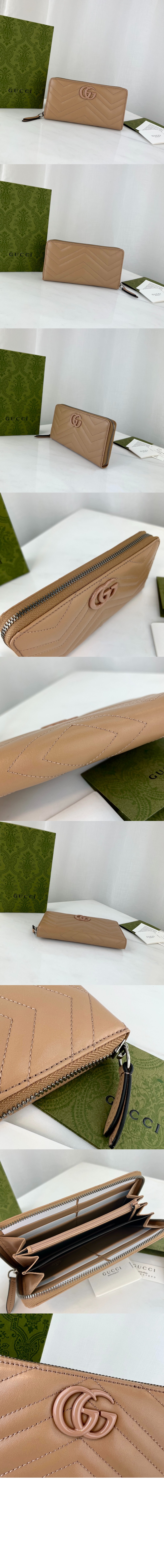 GG 마몽 지퍼월렛 443123 > GG Marmont - GG 마몽