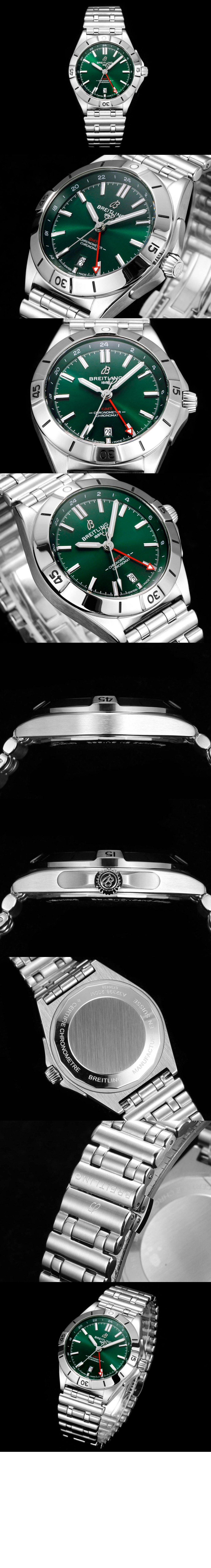 크로노맷 오토매틱 GMT 40 A3239810 > Chronomat - 크로노맷