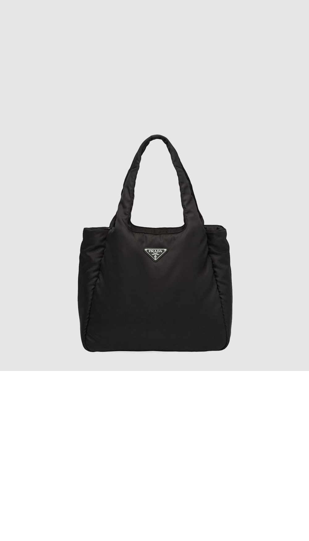 패딩 리나일론 토트백 라지 1BG449 > Re-Nylon - 레나일론