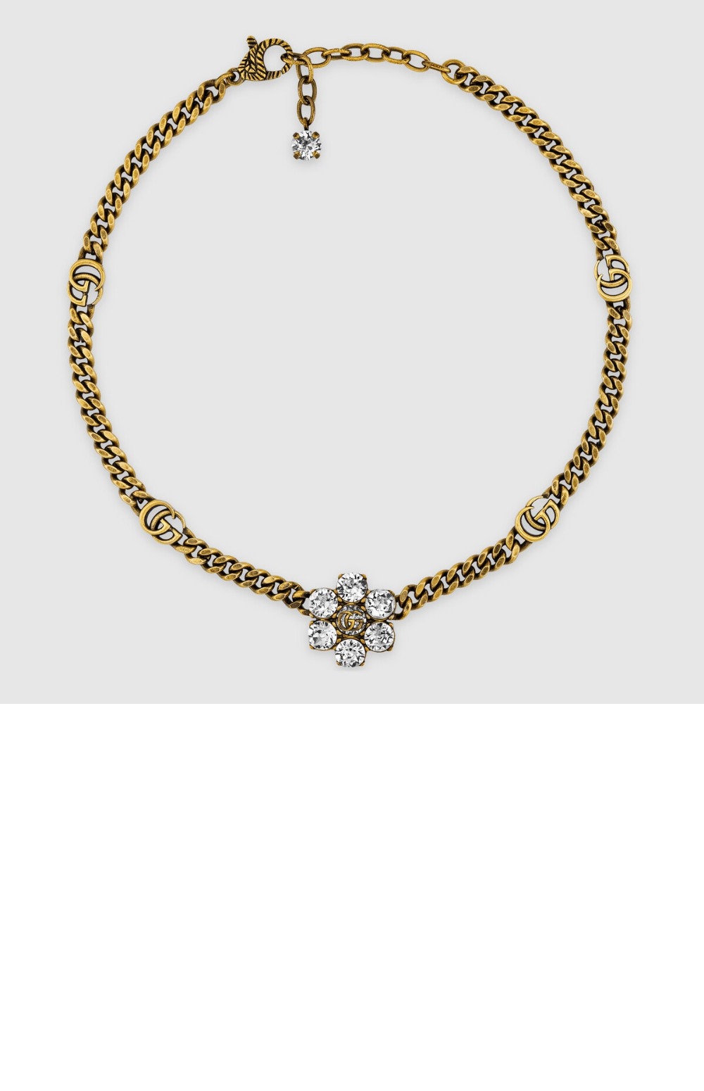 크리스탈 더블지 목걸이 648633 > Etc - 기타제품