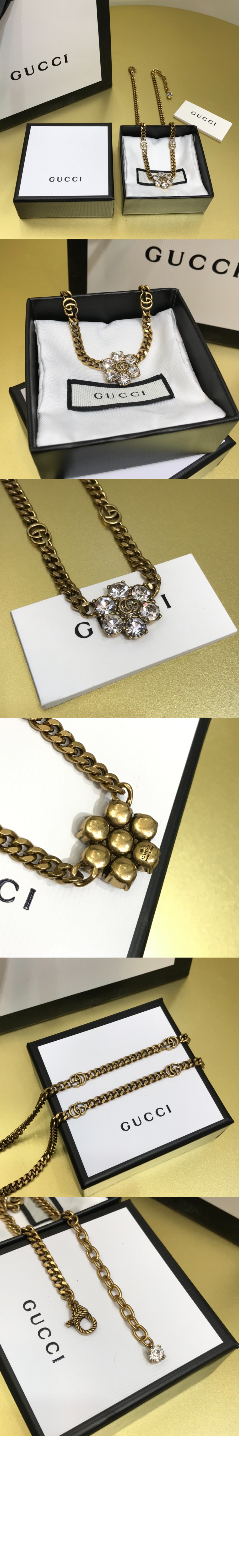 크리스탈 더블지 목걸이 648633 > Etc - 기타제품