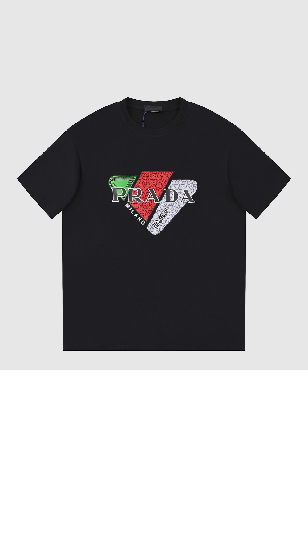 플라워 코튼 톱 > 프라다