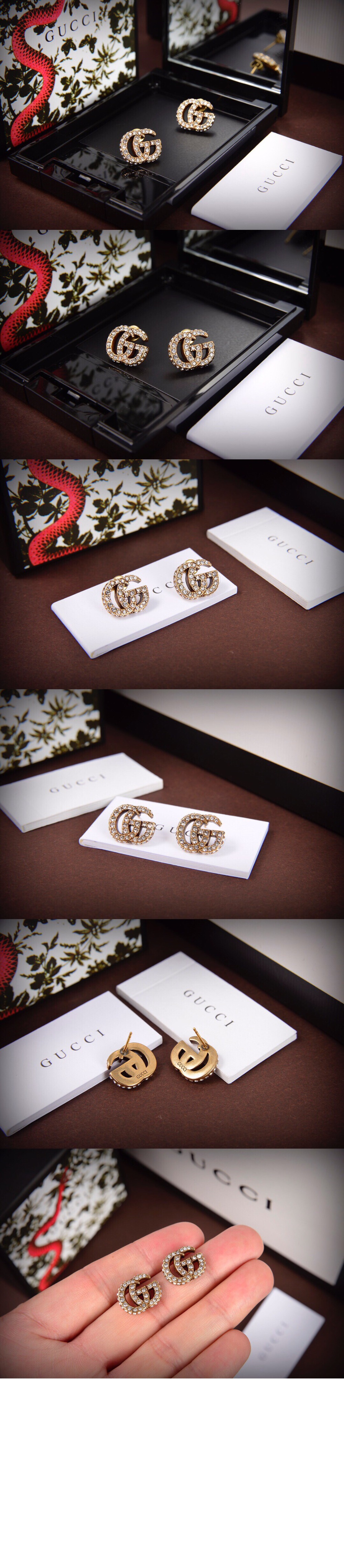 크리스탈 더블 G 귀걸이 753886 > Etc - 기타제품