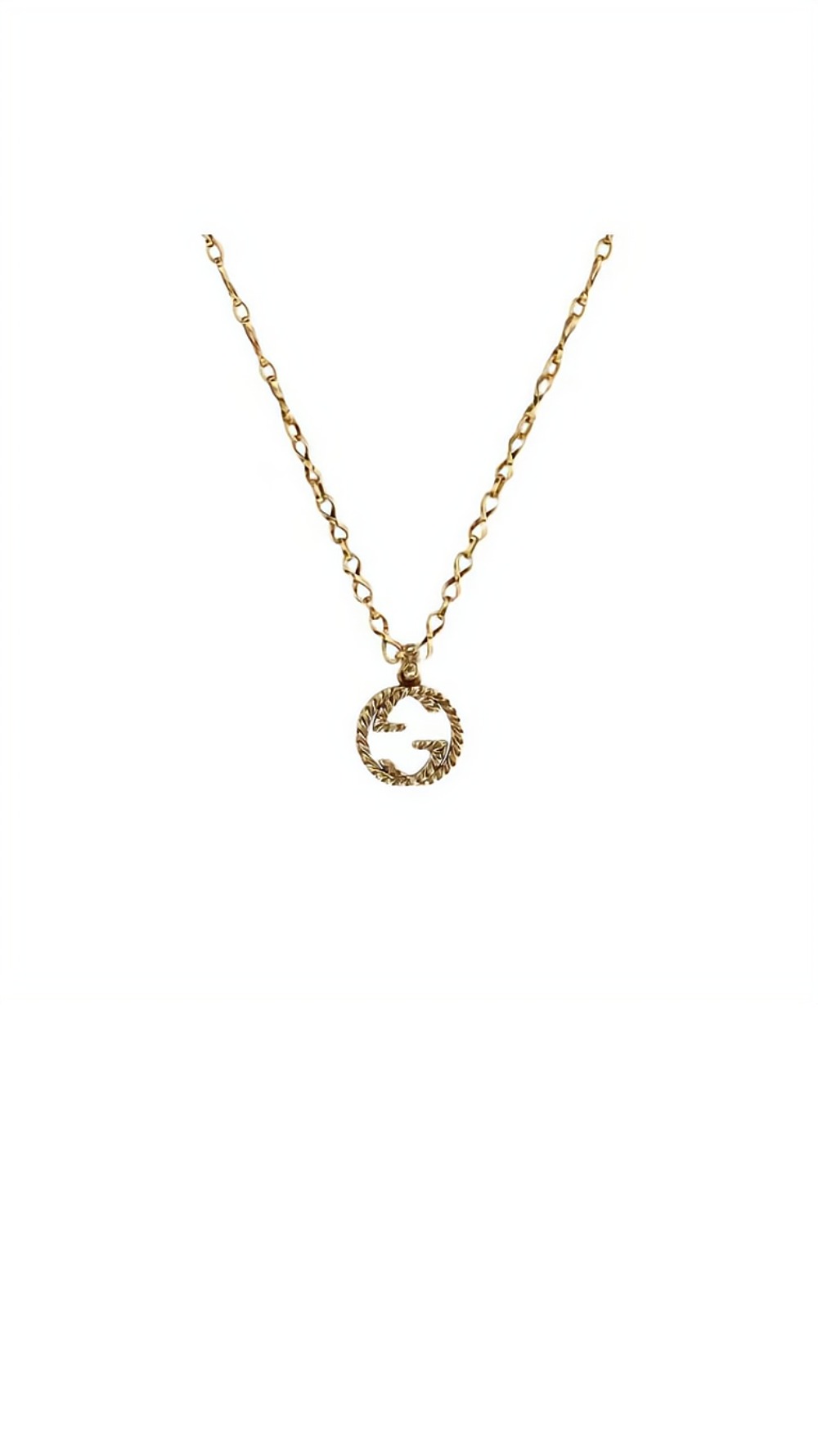 인터로킹 G 옐로우골드 목걸이 579858 > Etc - 기타제품