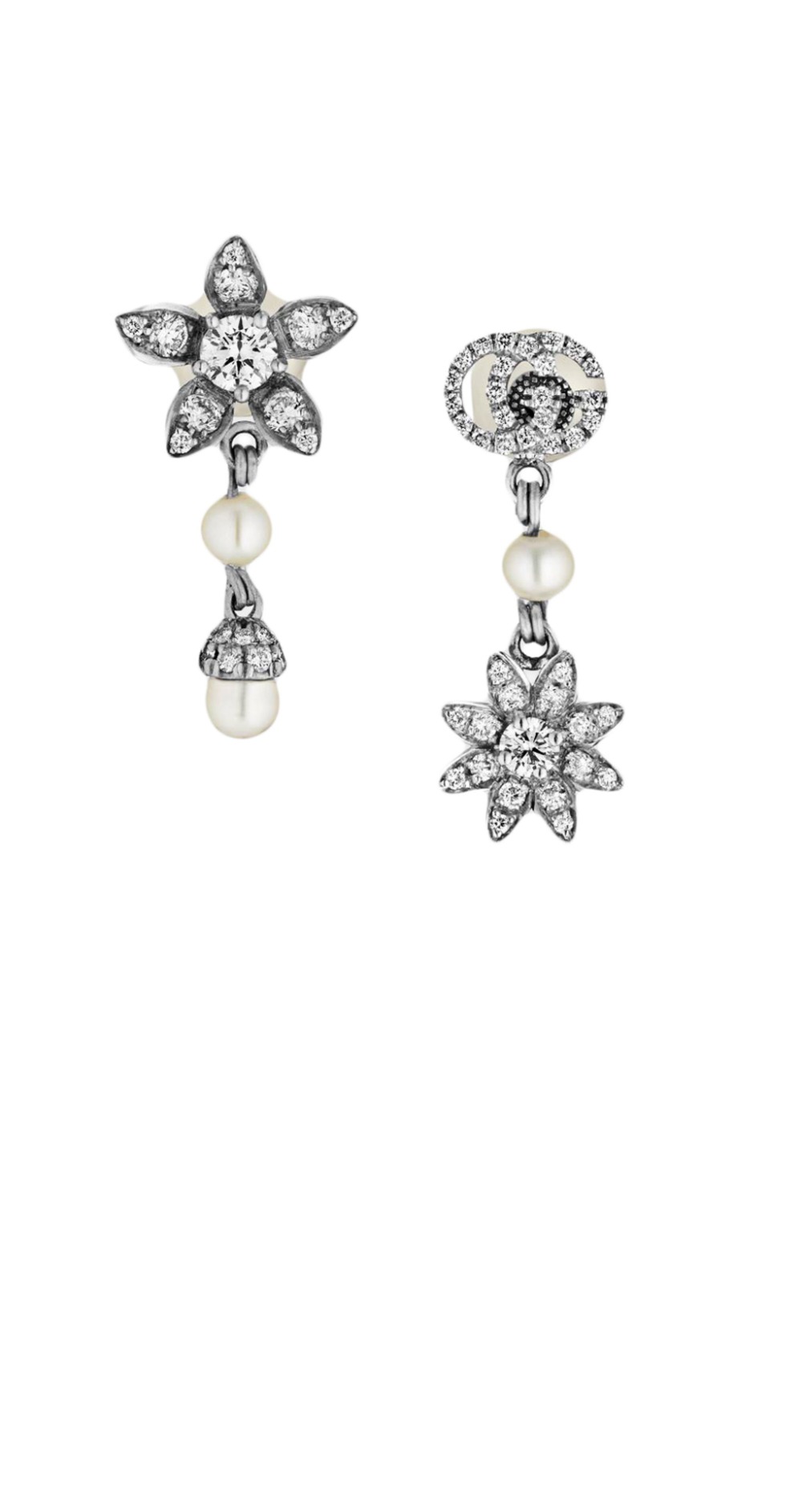 크리스탈 더블 G 귀걸이 581824 > Etc - 기타제품