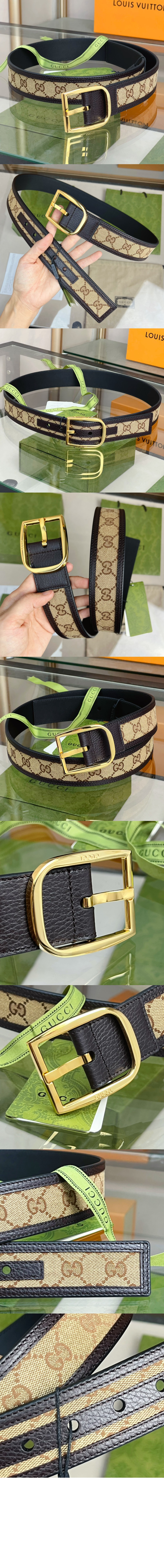 꽃침 버클 벨트 449716 > 구찌