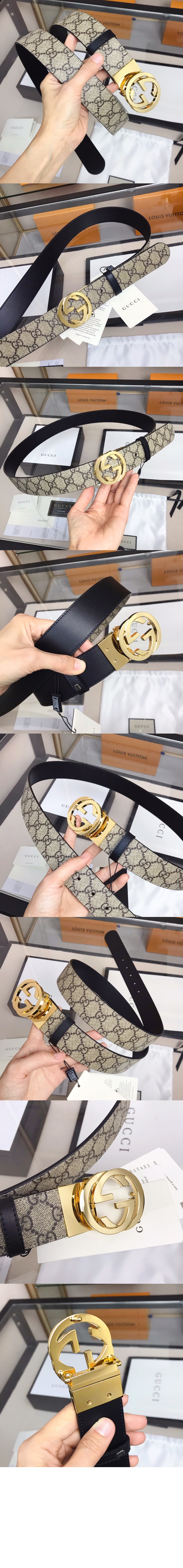 GG 수프림 벨트 473030 > 구찌