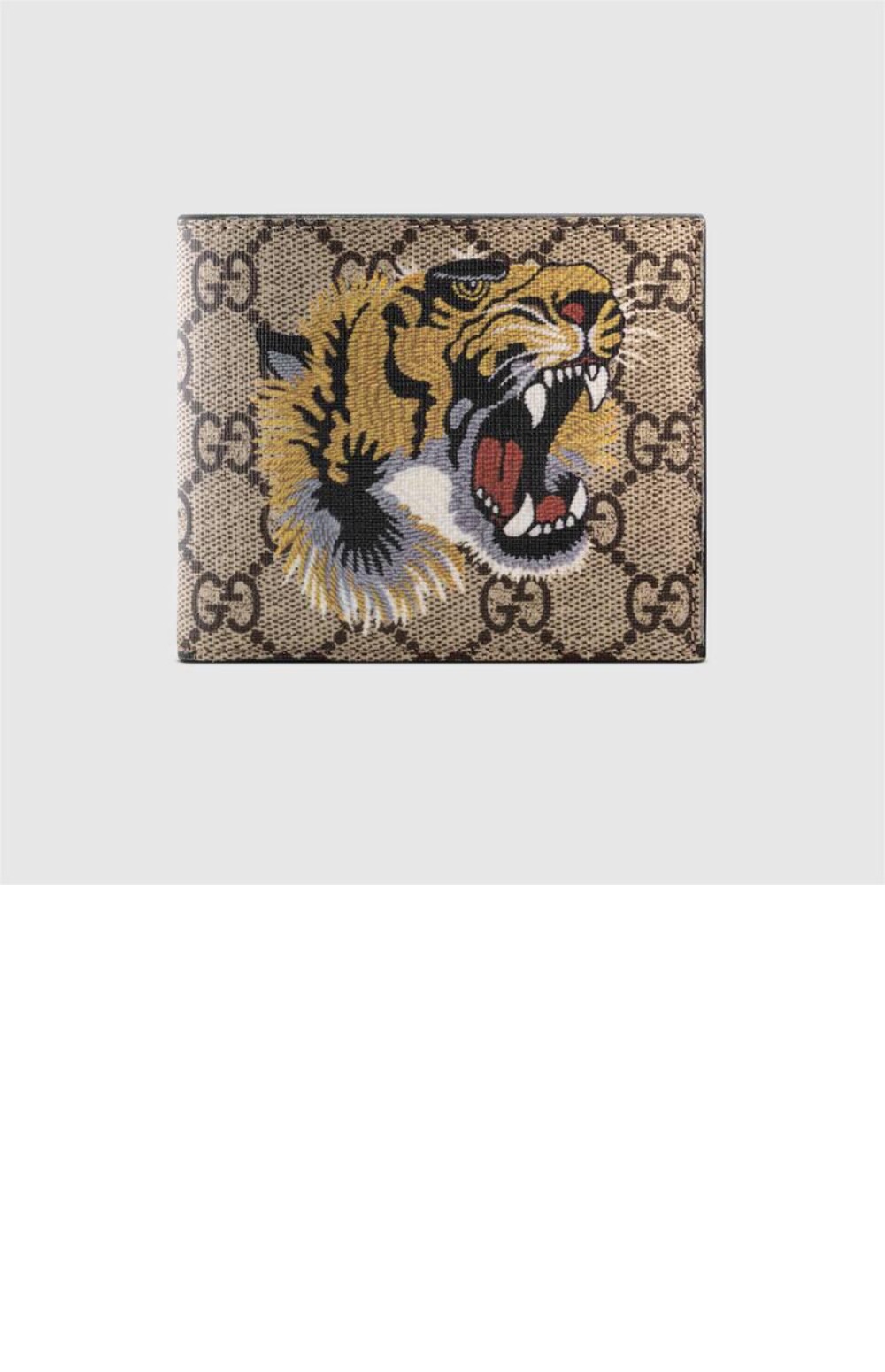 타이거 GG 수프림 반지갑 ‎451268 > Animalier - 애니멀리어