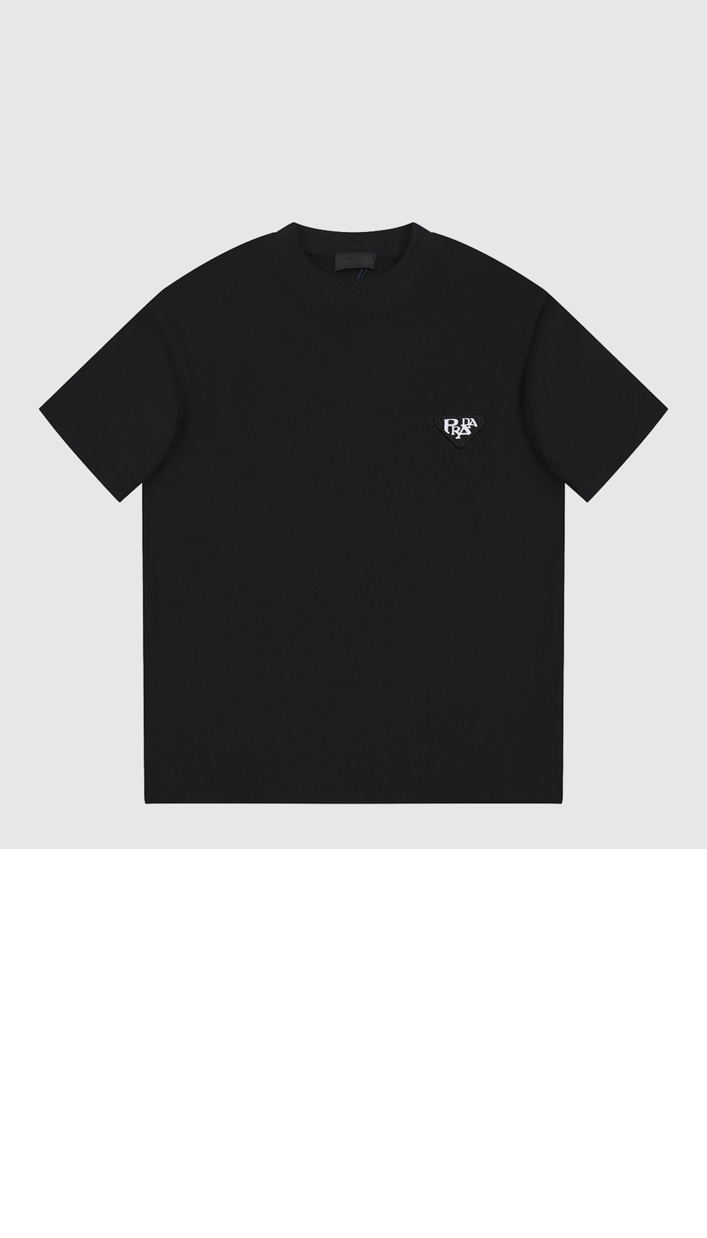 로고 프린트 반팔 > 프라다