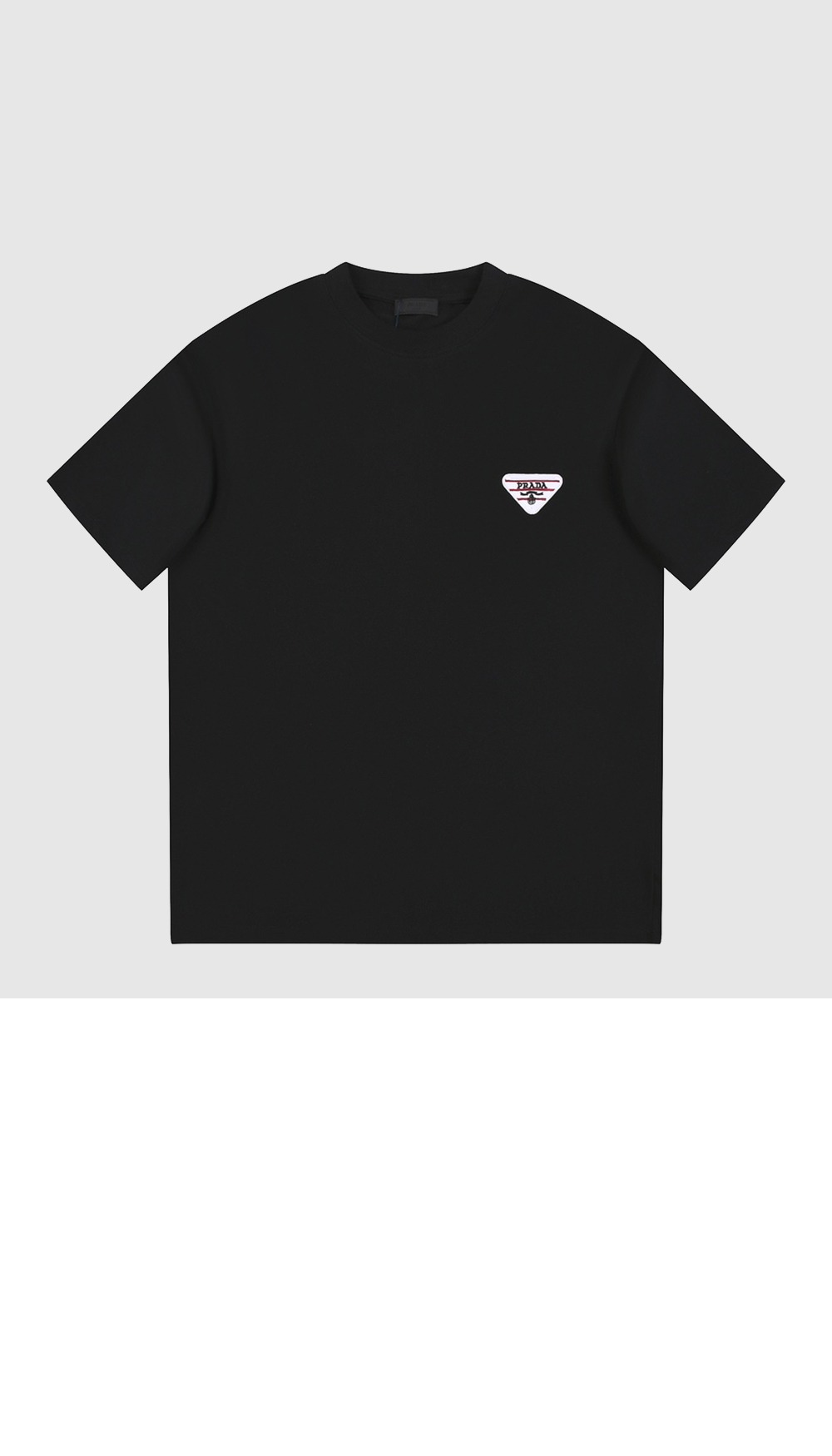로고 프린트 반팔 > 프라다